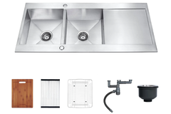 Chậu rửa chén Nobinox LIKEN NL749 2 hộc