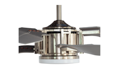 Quạt trần Benny BF-C52B6(M) 6 cánh Milano màu metal có đèn