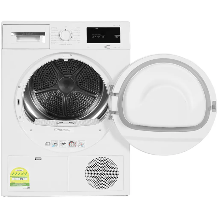 Máy sấy bơm nhiệt Bosch 8 kg WTH83028SG Series 4