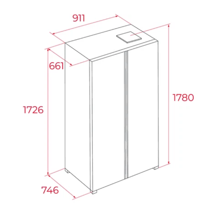 Tủ lạnh Teka RLF 74917 GBK 113430081