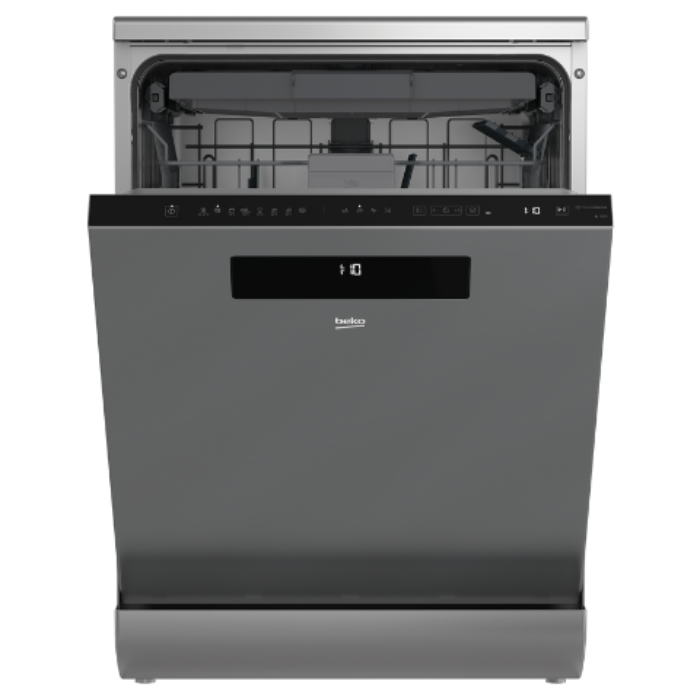Máy rửa chén Beko DEN48520X 15 bộ độc lập Thép không gỉ không bám vân tay
