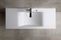 Chậu lavabo Yoshimoto TQ liền khối