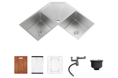 Chậu rửa chén Nobinox LIKEN NL700 2 hộc