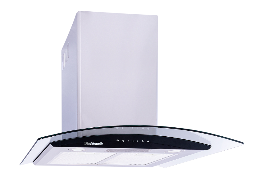 Máy hút mùi BlueStone HOB-8735 kính cong