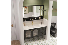 Tủ Lavabo Maamo MFT26-100 Kính thông minh