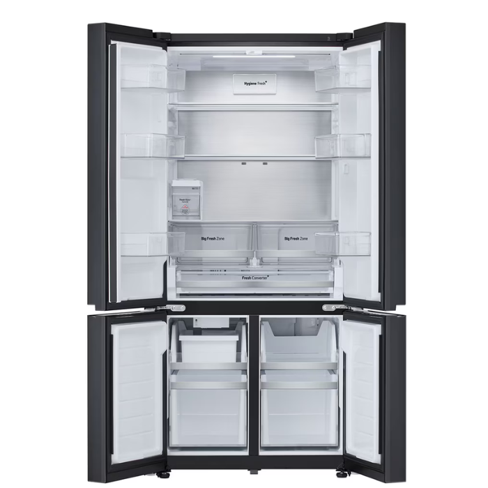 Tủ lạnh LG LFD61BLGA French Door mặt gương 607 lít