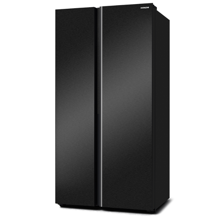 Tủ lạnh Hitachi HRSN9713ESAUVN Side by side Inverter 653 lít màu đen ánh sao