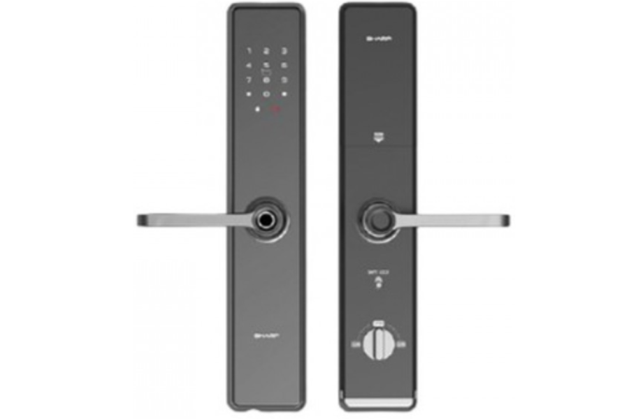 Khóa vân tay thông minh Sharp A1-B Gray