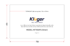 Chậu rửa chén Kluger KF7850FS BASIC