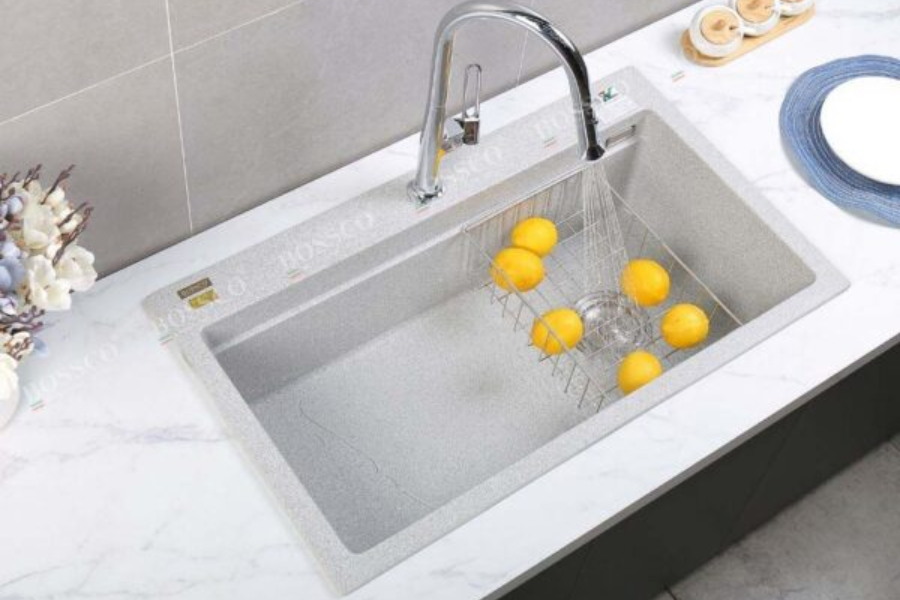 Chậu rửa chén Bossco BC-B9052XKS 1 hộc