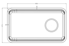 Chậu rửa bát Konox R50 Tari 8047SU