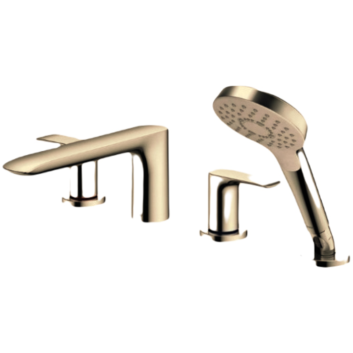 Vòi xả bồn nóng lạnh kèm sen tắm TOTO TBG04202BB