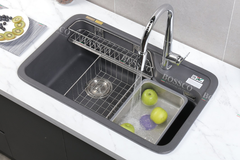 Chậu rửa chén Bossco BC-KT8150XĐ 1 hộc