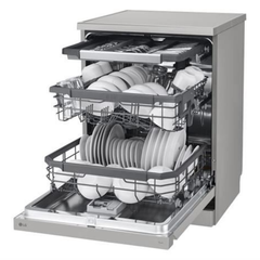 Máy rửa chén LG LDT14SVA4 TrueSteam™ màu bạc ghi sáng