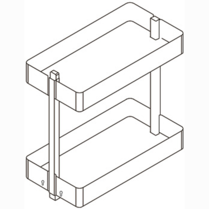 Rổ gia vị Hafele Utensio 300 mm 545.14.323