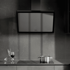 Máy hút mùi Malloca TIME K153MB áp tường dạng nghiêng 90cm