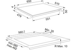 Bếp từ Franke FMA 654 / F BK