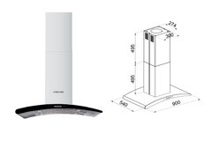 Máy hút mùi Kocher Serena CXW-188CRV
