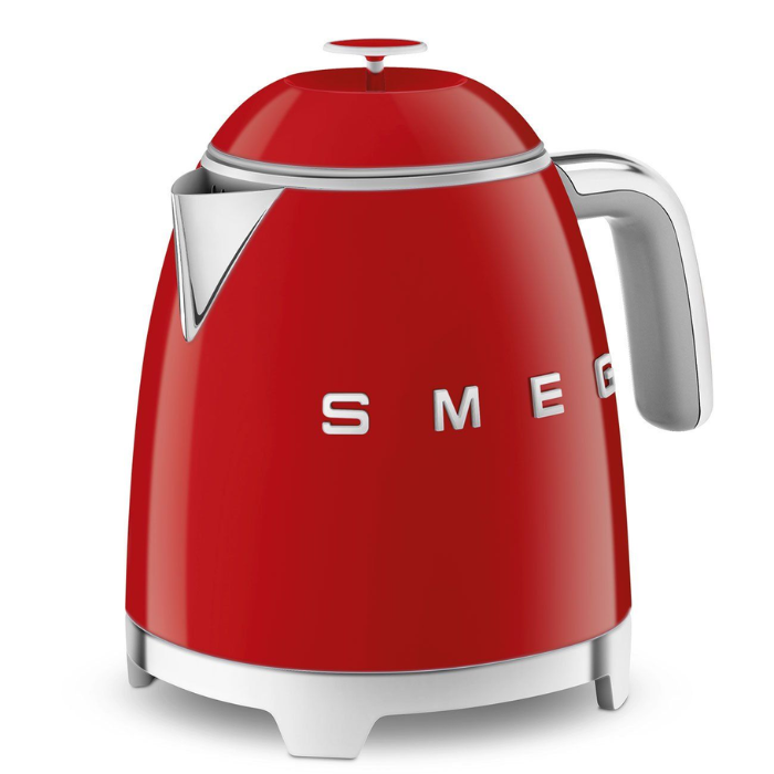 Ấm đun siêu tốc Smeg KLF05PBEU màu đỏ bóng