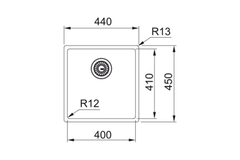 Chậu rửa chén Franke BXM 210/110-40 1 hộc mạ màu Cooper
