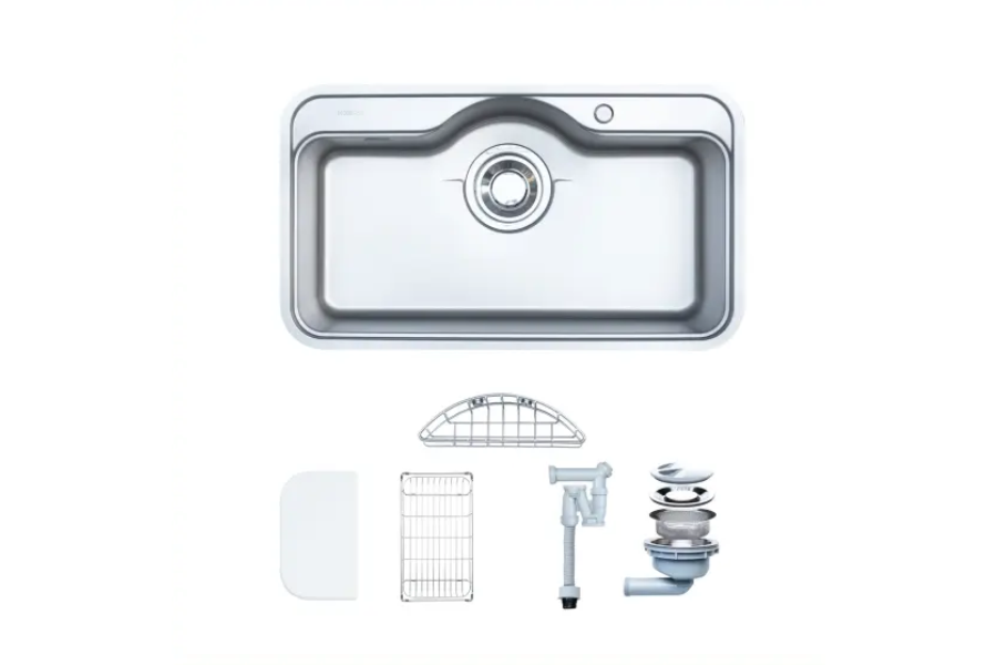 Chậu rửa chén Nobinox ROSA NN995D 1 hộc