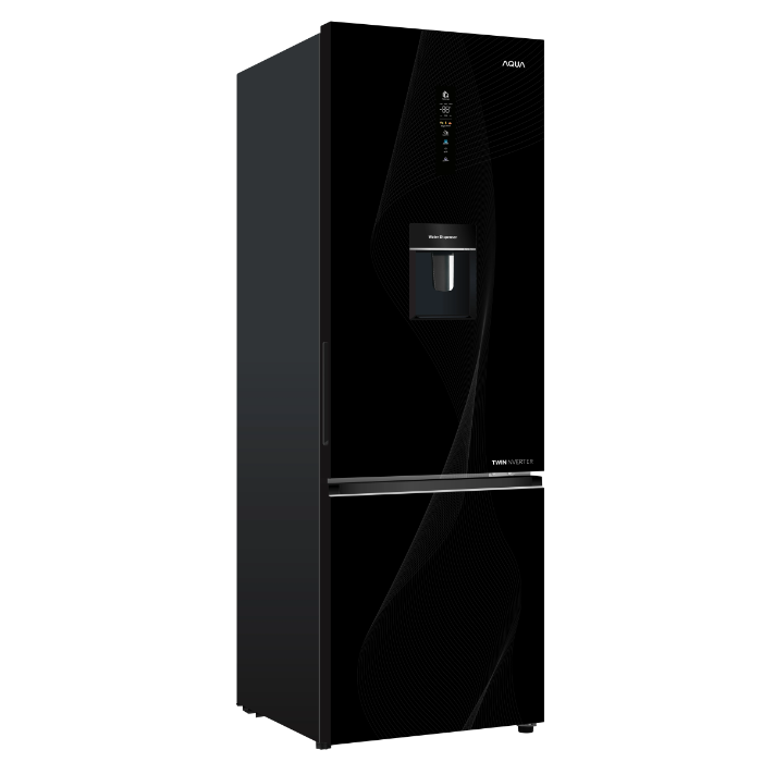 Tủ lạnh Aqua AQR-B380MA(WGP)U1 Inverter 320 lít