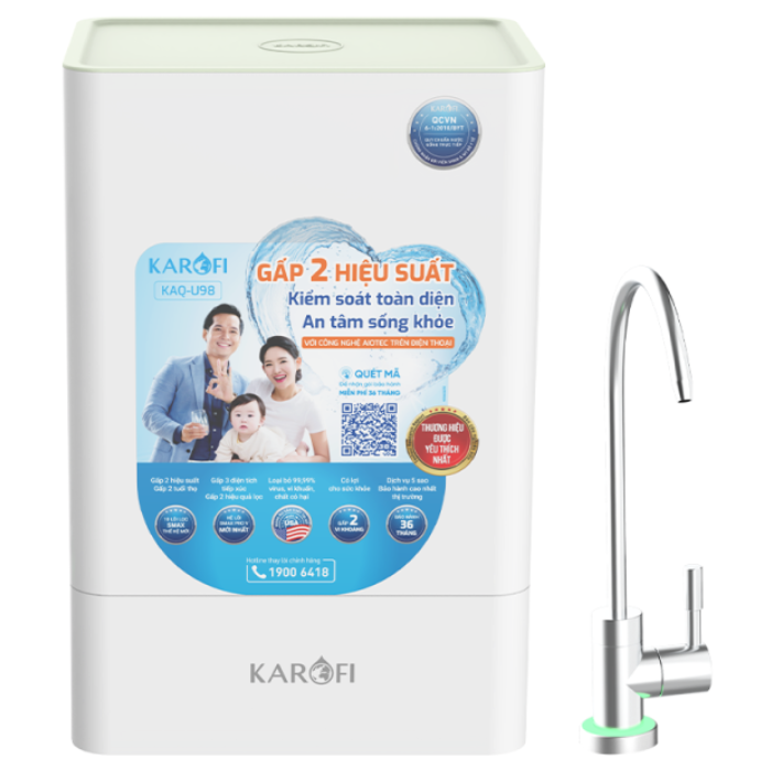 Máy lọc nước Karofi KAQ-U98