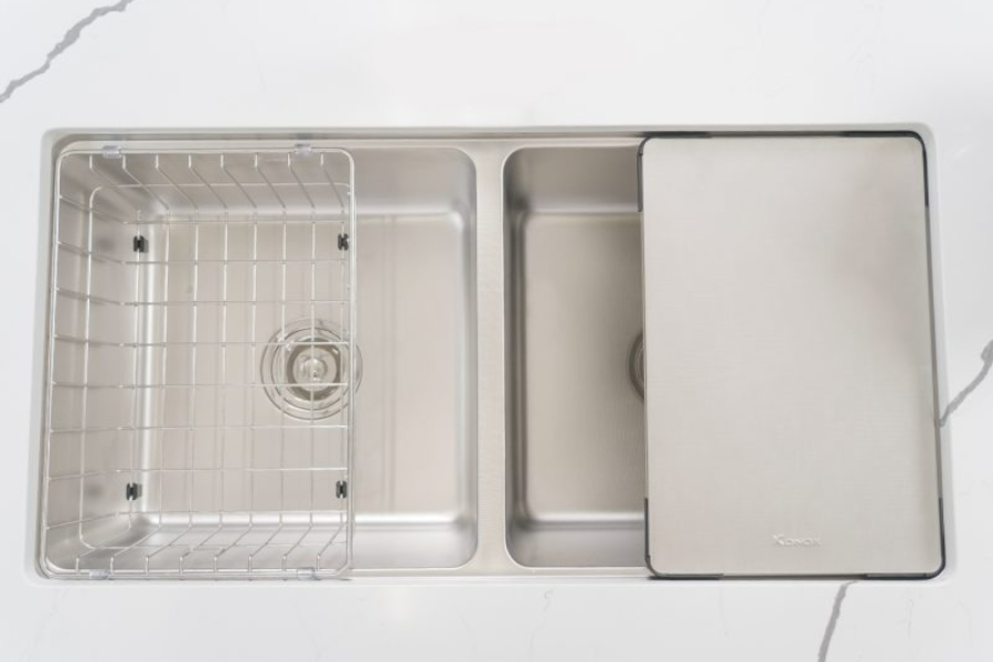 Chậu rửa bát Konox Undermount Sink KN8646DU Dekor Full