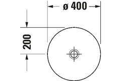 Chậu lavabo Duravit 2371400070 D-Neo