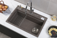Chậu rửa chén Bossco BC-MT7550NKS 1 hộc