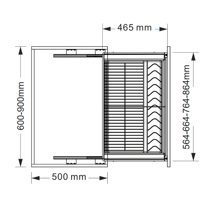 Giá bát đĩa GrandX XD.70S1