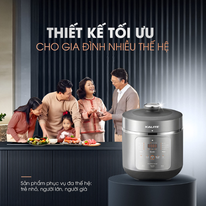 Nồi áp suất Kalite KPC5001 5L