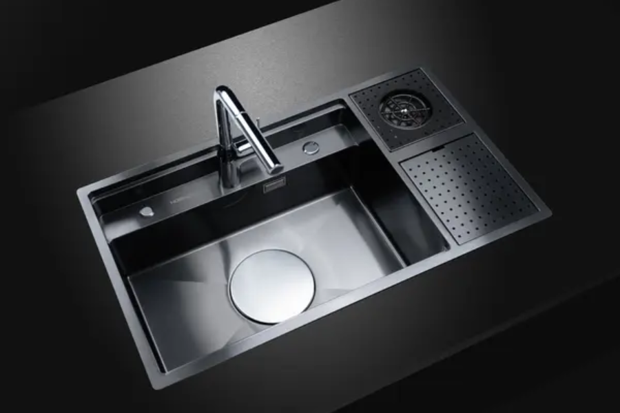 Chậu rửa chén Nobinox LUMIA NJ510B 1 hộc