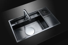 Chậu rửa chén Nobinox LUMIA NJ510B 1 hộc