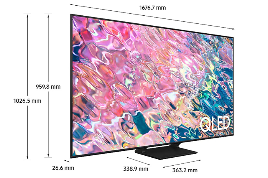 Smart Tivi 75 inch QLED 4K Q60B Samsung QA75Q60BAKXXV