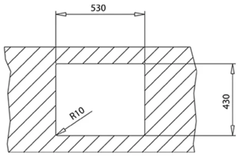 Chậu rửa chén Teka FlexLinea RS15 50.40 M-XT 1C 115000046