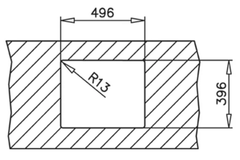 Chậu rửa chén Teka FlexLinea RS15 50.40 M-XT 1C 115000046