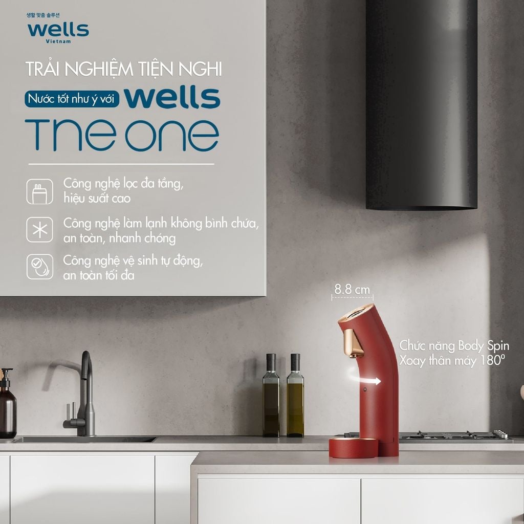 Máy lọc nước Wells The One