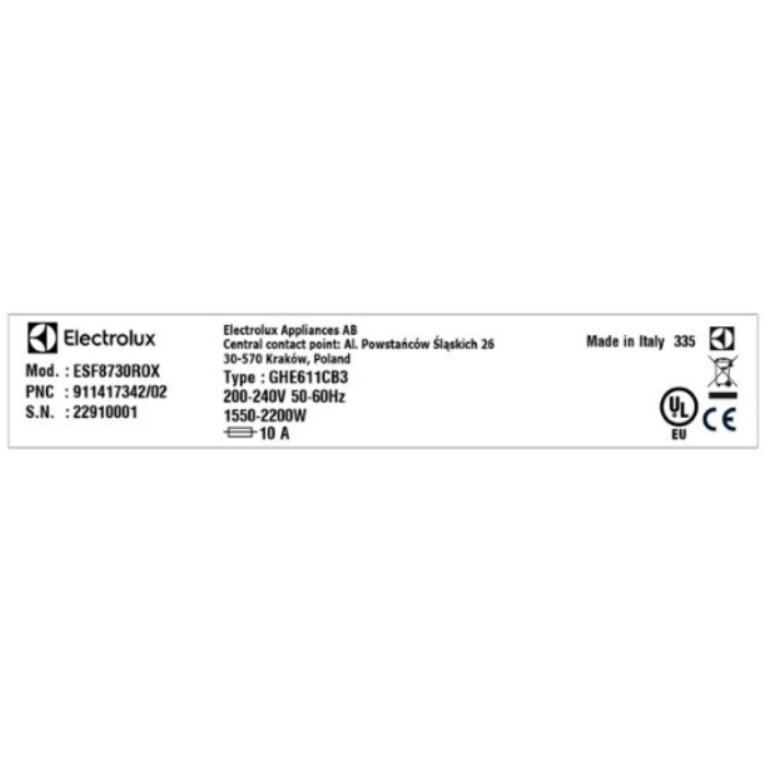 Máy rửa chén Electrolux ESF8730ROX 13 bộ
