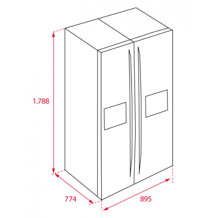 Tủ lạnh Teka RLF 74925 SS EU 113430010