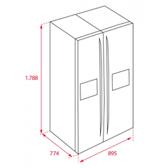 Tủ lạnh Teka RLF 74925 SS EU 113430010