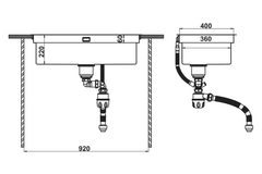 Chậu rửa chén Hafele WS R10 HS25-SSN1S-8244 567.94.021