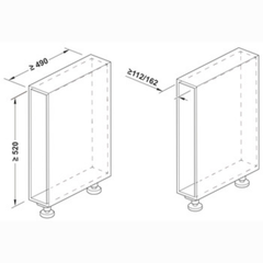 Rổ gia vị Hafele Utensio 150 mm 545.14.321