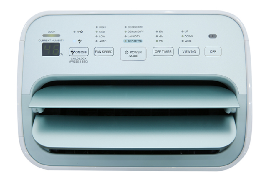 Máy ion và hút ẩm Sharp DW-E16FA-W