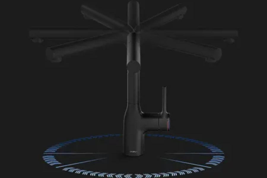 Vòi rửa chén Nobili MANIA NB216LTB nóng lạnh