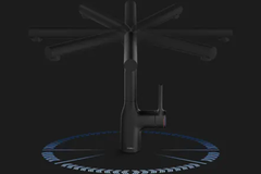 Vòi rửa chén Nobili MANIA NB216LTB nóng lạnh