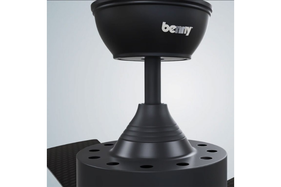 Quạt trần Benny BF-C43V 5 cánh Romantico màu vân gỗ có đèn