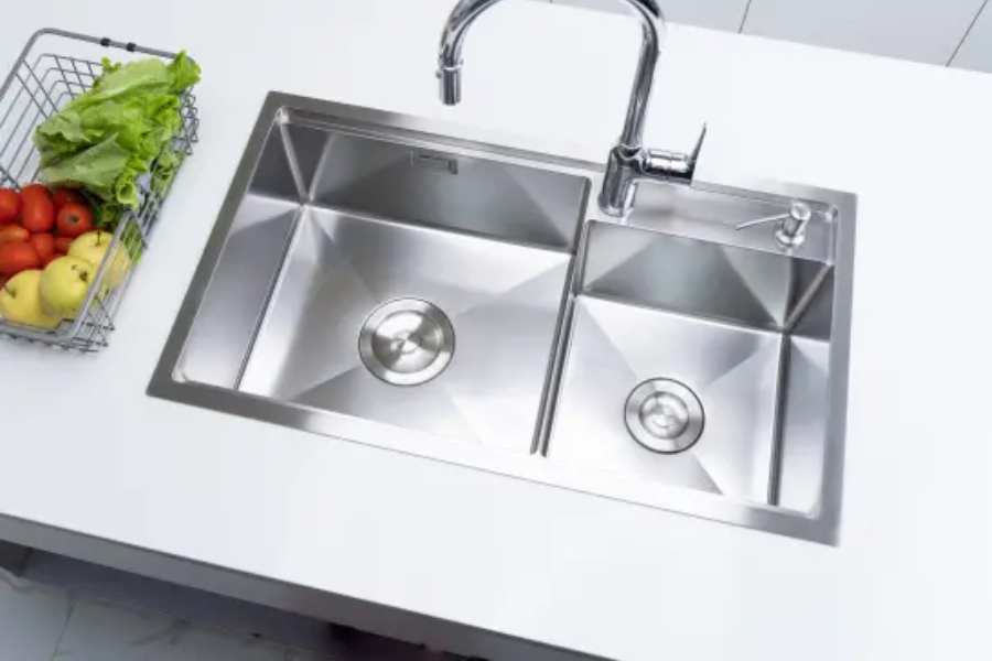 Chậu rửa chén Nobinox LUMIA NJ507D 2 hộc