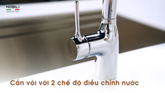 Vòi rửa chén Nobili MANIA NB214 nóng lạnh