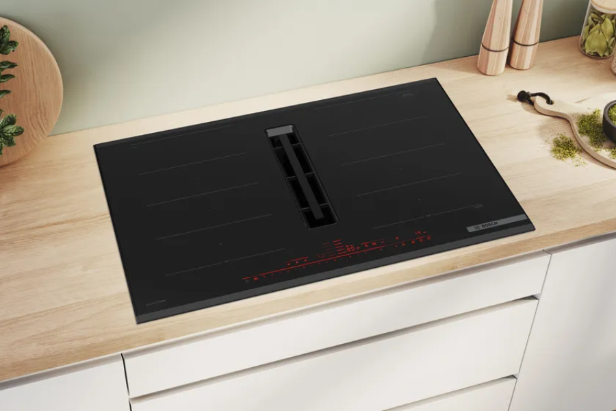 Bếp từ Bosch PXX895D66E kết hợp hút mùi